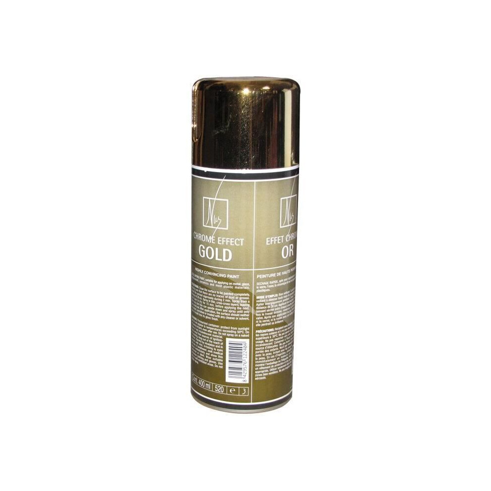 Aerosol Paint - Pinty - C151 - Chrome Effect - 520 Ml - Indoor 8429576122404