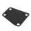 Placa de cuello trapezoidal de metal con tornillo - Negro 16