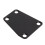 Placa de cuello trapezoidal de metal con tornillo - Negro 11