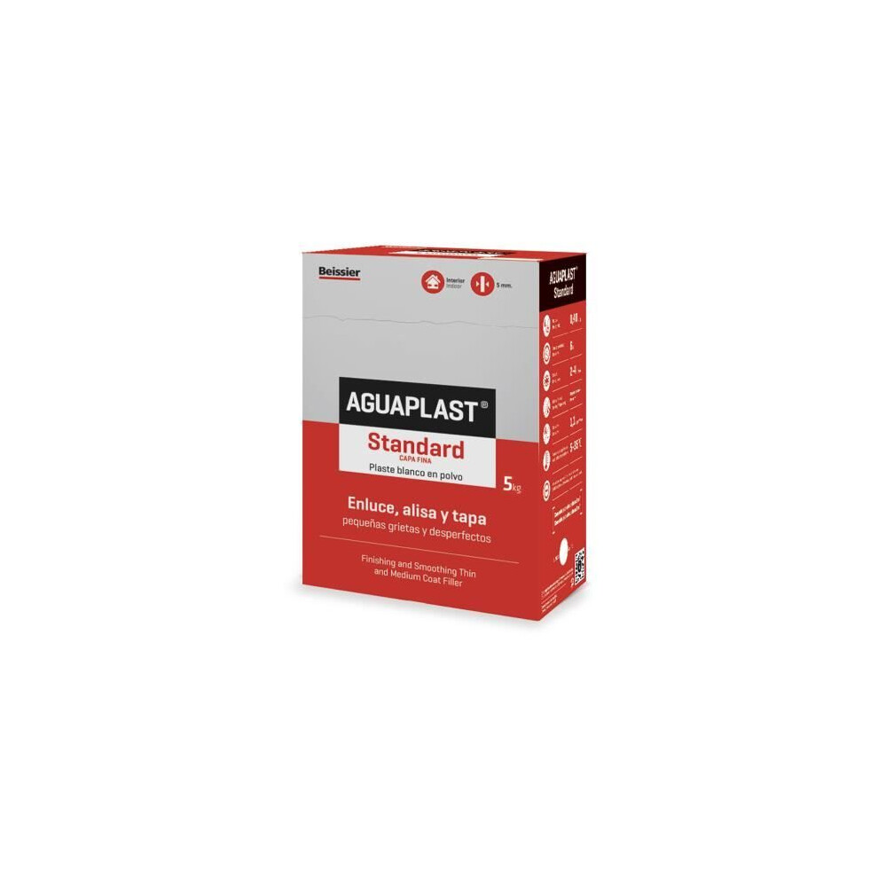 Powder Paste - Aguaplast - Aguaplast Standard - 5kg - White - Indoor Use-image-OPC-PJMX52C-NEW
