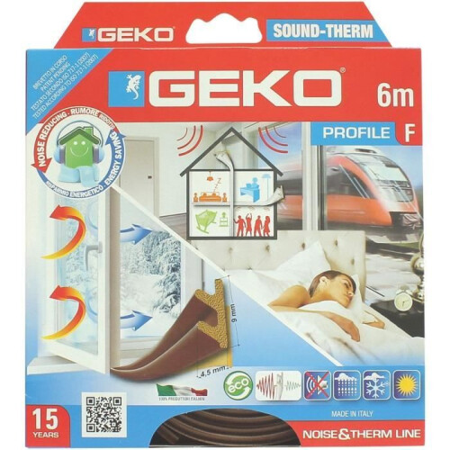 GEKO Klebeband - Braun - 6m - 47306