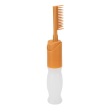 Botella de tinte para cabello ABS con aplicador de peine para raíces 110ml