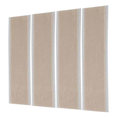 Hoja para cicatrices, 4 piezas, 15 x 4 cm, impermeable, reutilizable