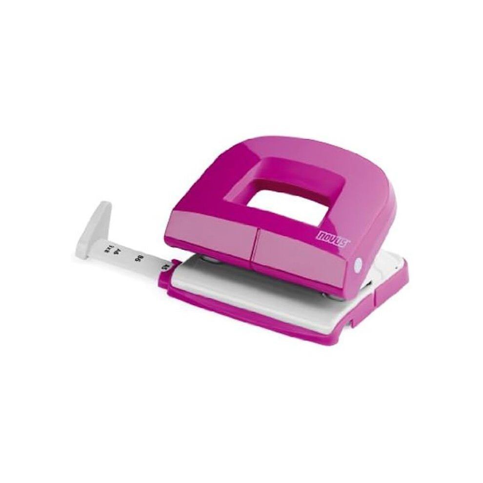 Novus E216 025-0583 - Perforatore A 2 Fori, Colore: Rosa-image