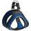 Hunter Dog Harness - HUNTER - Blue - Medium Size - Breathable Fabric - Reflective 3M 1