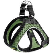 Harness per cane - HUNTER - Hilo Comfort - Taglia S - Colore verde - Utilizzo esterno