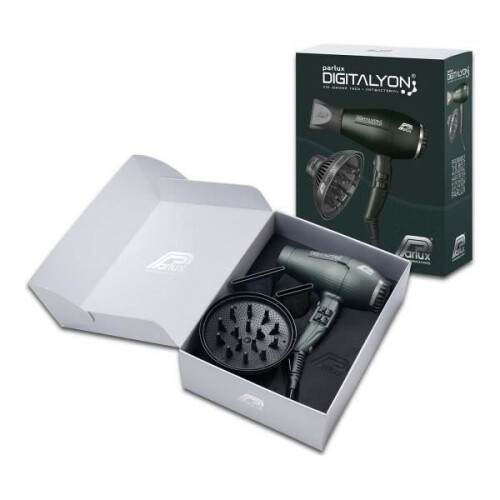 Parlux Digitalyon anthrazit mit SoftStyler Magic Sense 1