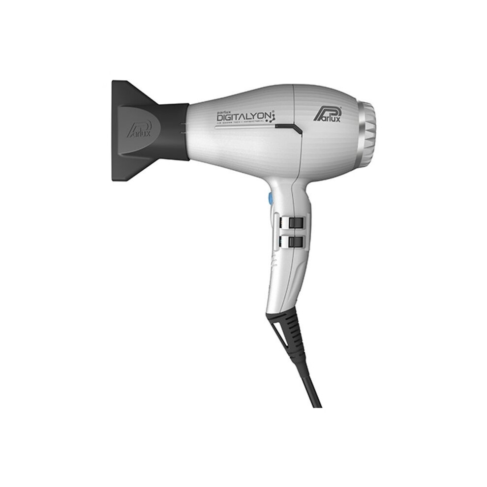 Parlux Silver/Light Hair Dryer - Digitalyon - 2400 W - Ionic - 3 Speeds