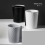 Plastic Small Trash Can Wastebasket, Garbage Container Basket(black) 5