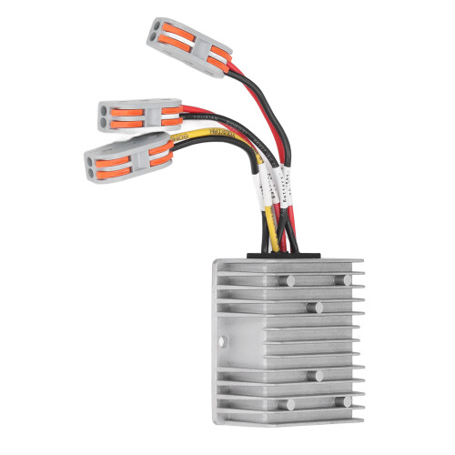 Controlador solar MPPT 300W 74x74x32mm plástico 2