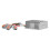 Controlador solar MPPT 300W 74x74x32mm plástico 7