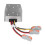 Controlador solar MPPT 300W 74x74x32mm plástico 6