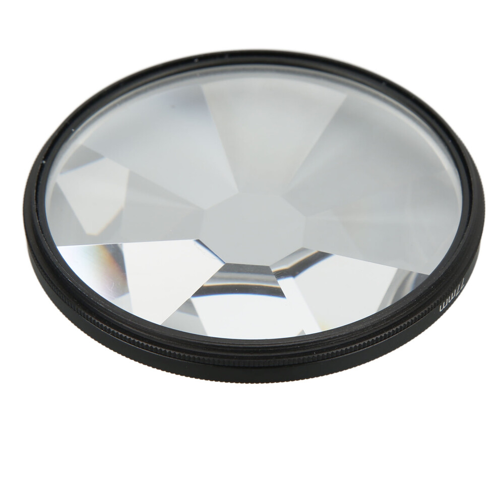 77Mm Kaleidoscope Glass Prism Camera Lens Filter For Creative Photography 9301341843266