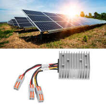 Controlador solar MPPT 300W 74x74x32mm plástico