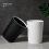 Plastic Small Trash Can Wastebasket, Garbage Container Basket(black) 6