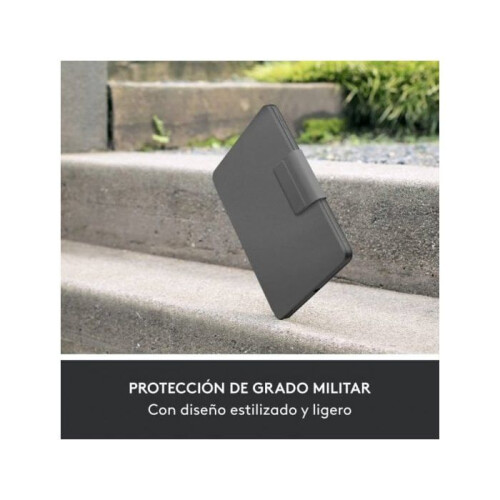 Logitech Funda para iPad + Teclado - Logitech - Rugged Folio - Español Qwerty - Resistente a salpicaduras - Bluetooth 1