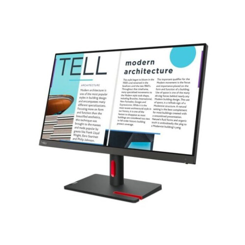 Lenovo Écran - LENOVO - S25e-30 - 15,6 po - 1366 x 768 - HDMI - 5 ms 2