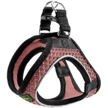 Arnés para perro - HUNTER - Hilo Comfort - Tamaño M - Color Rosa - Confort óptimo