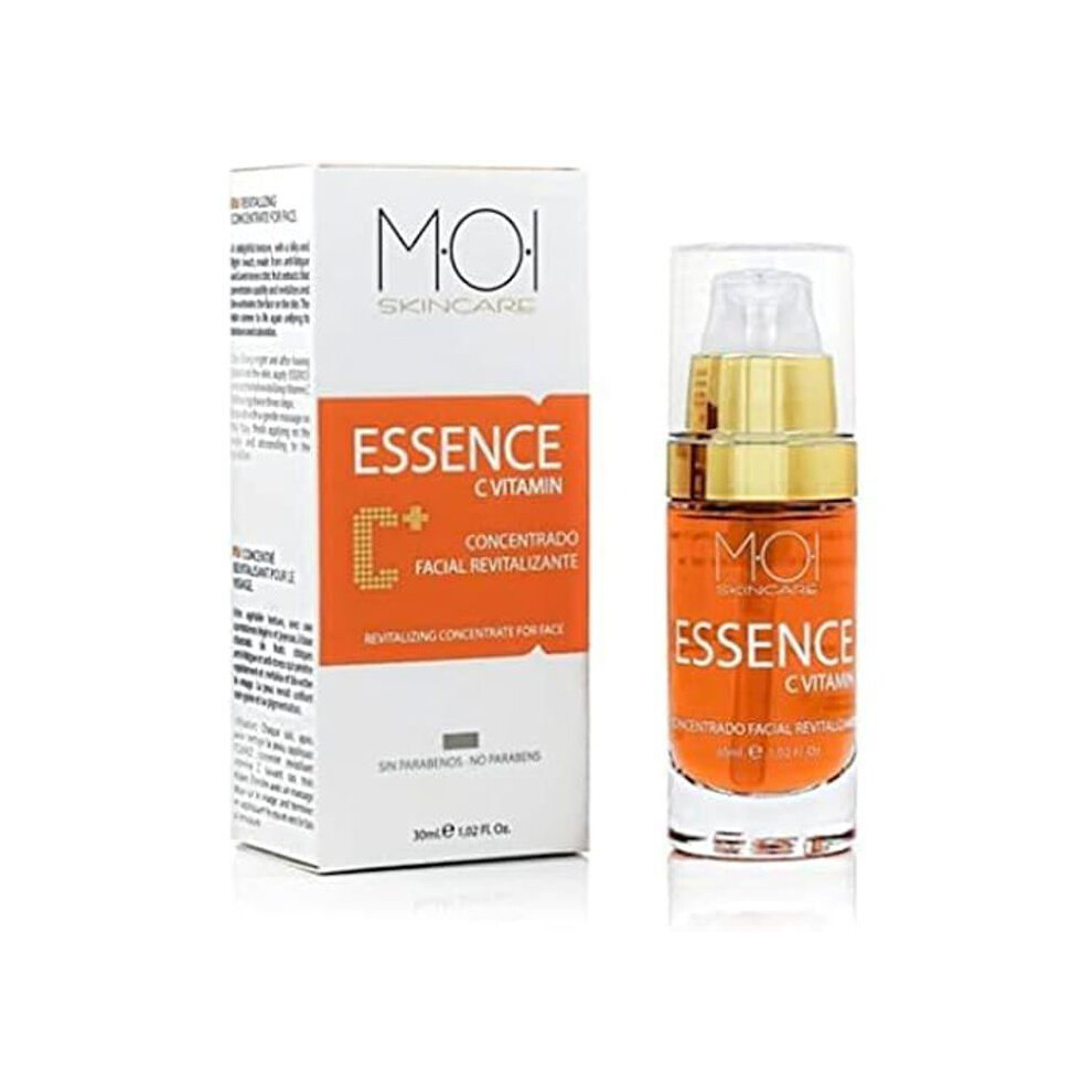 Moi Moises Campo Serum - Moi Skincare - Essence Revitalizing Concentrate - 30 Ml - Paraben-Free - Vitamin C