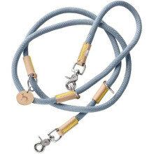 Dog Leash - HUNTER - Malia - Adjustable 3 positions - Soft rope - Durable leather