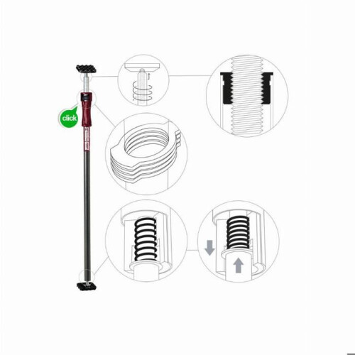 Presse extensible double sécurité - PIHER - 290-155 - Caoutchouc - Noir - Protection électrique - De serrage 2