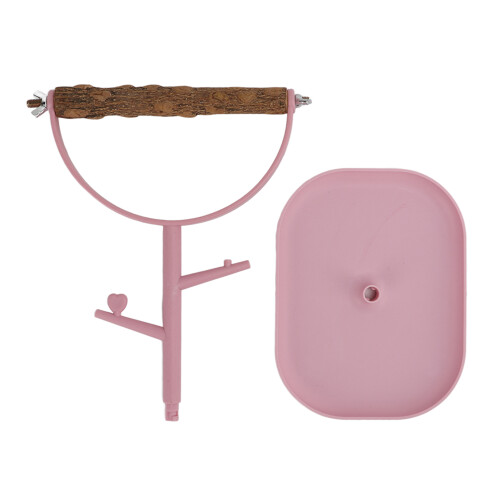 Bird Stand Tabletop Portable Parrots Play Training