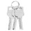 Adjustable Simple Black Lock Cylinder Handle Set 14