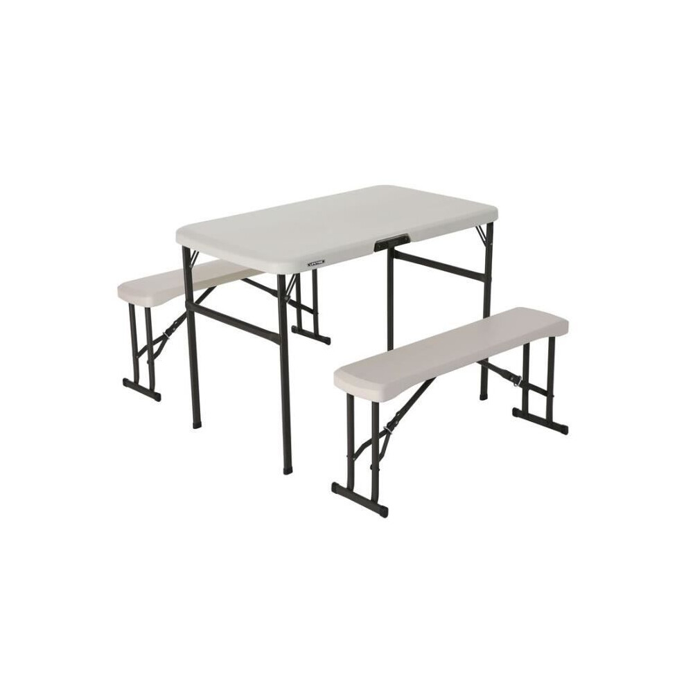 Lifetime 80352 42 Recreation – Set Tavolo Pieghevole Almond-image