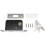 Zinc Alloy Sliding Door Lock Latch Handle Set 11
