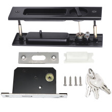 Zinc Alloy Sliding Door Lock Latch Handle Set