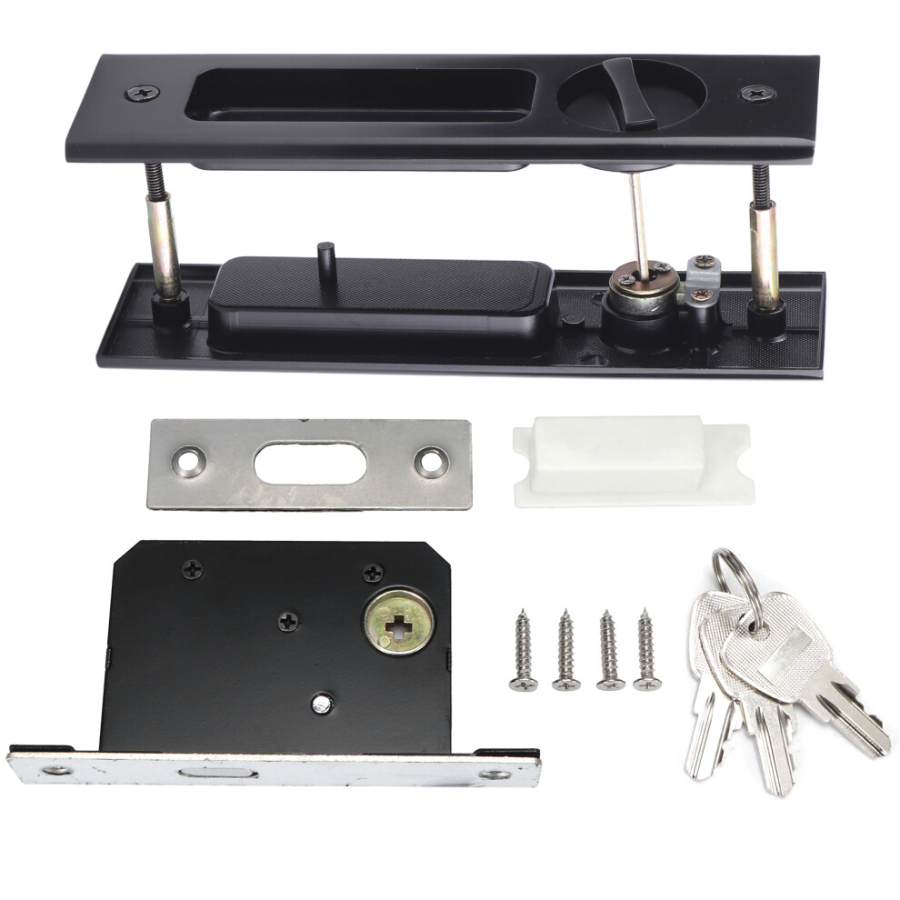 Zinc Alloy Sliding Door Lock Latch Handle Set 9387669519977