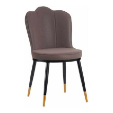 Armchair - Purple - Seashell - Synthetic Leather - Steel - 1 seat - Contemporary Design