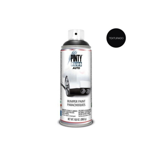 Pintyplus Auto Spray Paint 520cc Bumper Textured Finish Bt104 Black 1