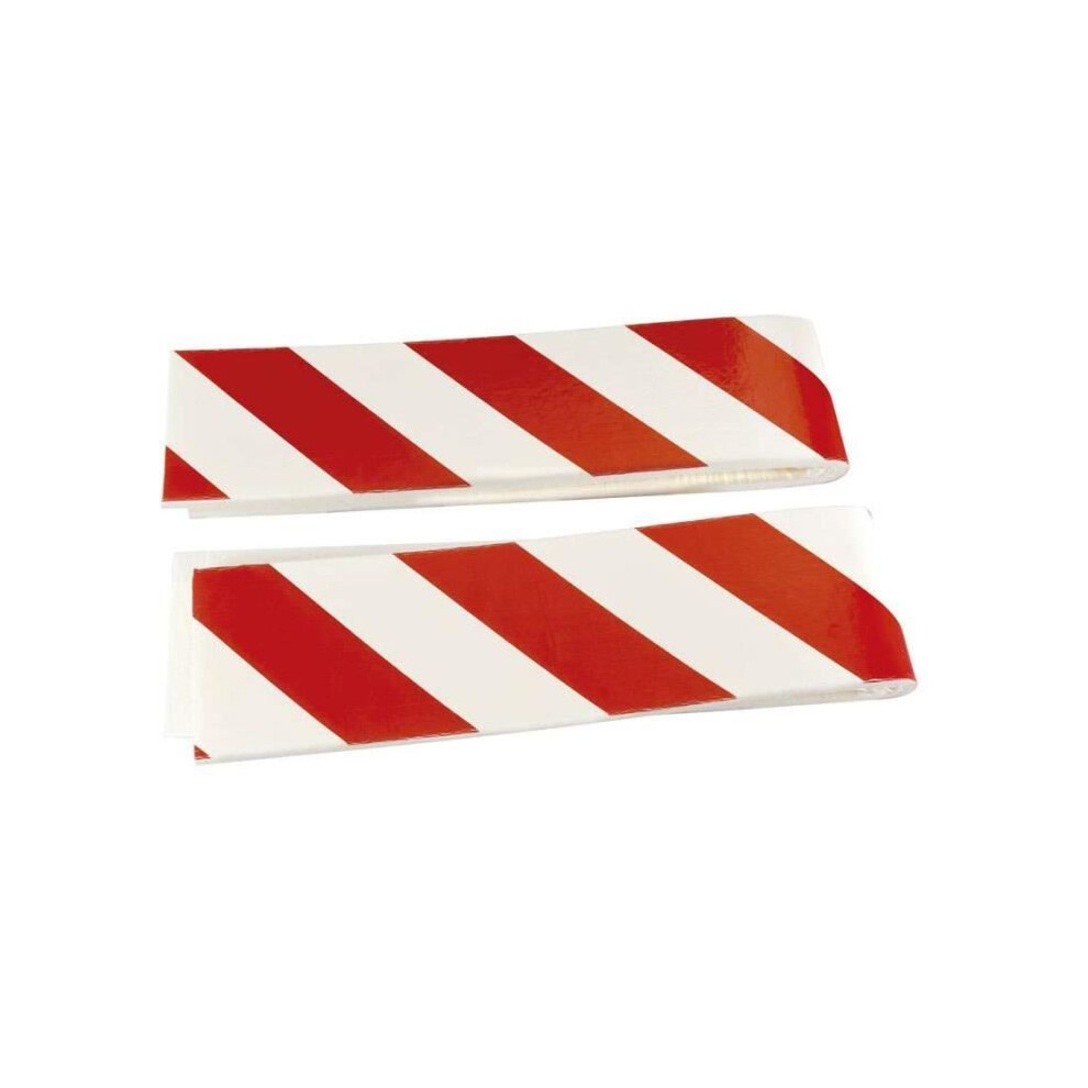 Pannello Adesivo Antiurto Bianco Rosso Protezione Auto Box Macchina Garage-image