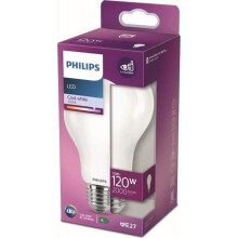 Philips LED Bulb Equivalent 120W E27 Cool White Con il loro design classico, le classiche lampadine a LED combinano le forme familiari delle classiche