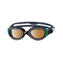 Swimming goggles - Zoggs - Predator Flex Ultra - Polarized - Black/Green - Custom fit