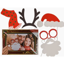 Fotobooth accessoires kerst