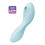 Satisfyer Curvy Trinity 5+ Air Pulse and G-Spot Vibrator Blue 1