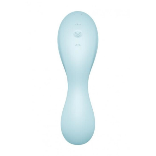 Satisfyer Curvy Trinity 5+ Air Pulse and G-Spot Vibrator Blue 2