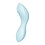 Satisfyer Curvy Trinity 5+ Air Pulse and G-Spot Vibrator Blue 4