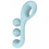 SATISFYER - TRI BALL 2 MULTI VIBRATOR BLUE 3