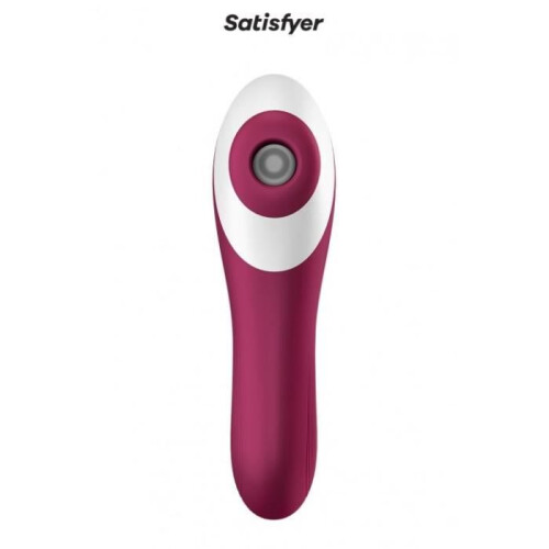 Satisfyer Dual Crush Vibrator Deep Pink 2