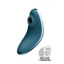 SATISFYER - VULVA LOVER 1 AIR PULSE STIMULATOR & VIBRATOR VIOLET AZUL