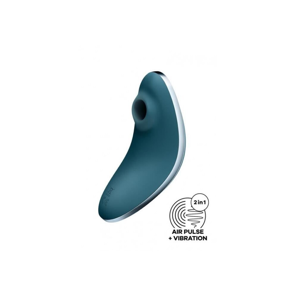 Satisfyer - Vulva Lover 1 Air Pulse Stimulator & Vibrator Violet Azul