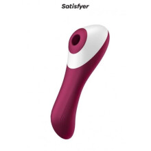 Satisfyer Dual Crush Vibrator Deep Pink