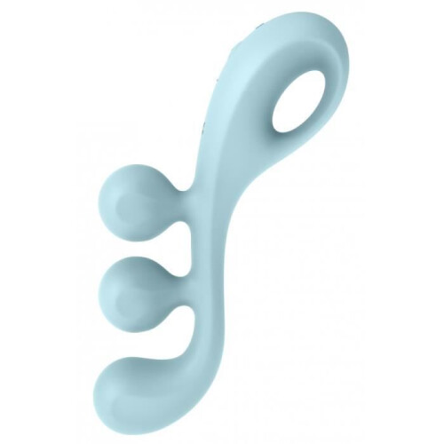 SATISFYER - TRI BALL 2 MULTI VIBRATOR BLUE 1