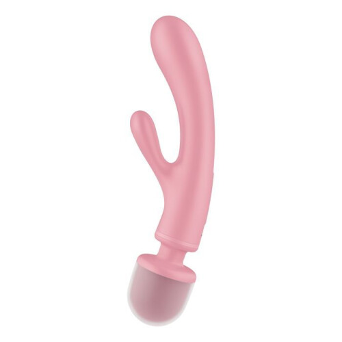 Satisfyer Triple Lover 2-in-1 Rabbit & Wand Vibrator 1