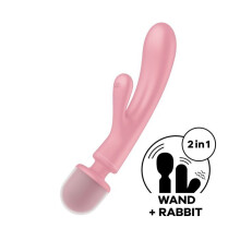 Satisfyer Triple Lover 2-in-1 Rabbit & Wand Vibrator