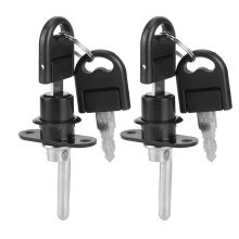 2Pcs Furniture Drawer Wardrobe File Cabinet Lock