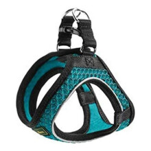 Harnais in Maglia - HUNTER - HILO Comfort - Turchese - XS-S - Piccolo Cane